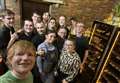 Ed Sheeran grabs selfie with staff at Kent pub