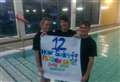 Trio to take on 12-hour swim challenge 