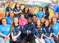 Brit winner Tinie Tempah surprises youngsters