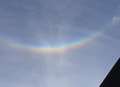 Pictured: Rare 'upside-down rainbow' spotted over Kent