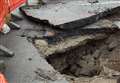 Developer quizzed over road collapse