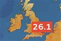 Kent village records highest temperature in UK