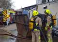 Firefighters called to blaze in skip