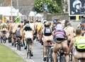 Naked bike ride comes to Kent