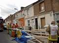 Workmen hurt as building collapses