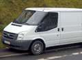 Armed police chase stolen van