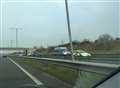 Lane of bypass shut by police