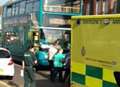 Bus driver 'hurled abuse' at paramedics in street