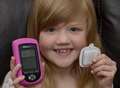 Kent girl tries new omnipod diabetes control
