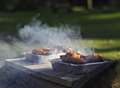 Warning issued after barbecue bin blaze