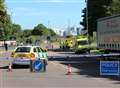 Cyclist dies after being hit by lorry