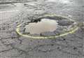 'Kent needs more cash to fix potholes'