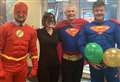 Superheroes join the fight to raise vital money for Wards’ charity partner