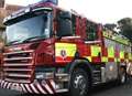Elderly woman treated after bedroom fire