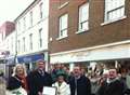 Minister for local government pays Deal High Street a visit
