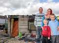 Arson attack family forced to flee home 