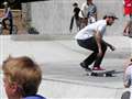 Skatepark opens to stop car pa