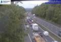 M25 re-opened but delays remain