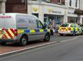 Man charged after 'armed robbery' at travel agents