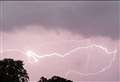 Kent hit by thunderstorms