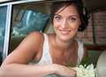 Knight of the road: Driver steps in to save bride's day