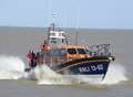 Danger to angling boat in seagoing "motorway"