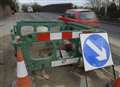 Burst water main creates gridlock road rage