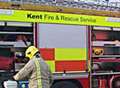 Four rescued after fire in flat