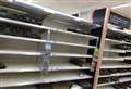 Shelves bare amid coronavirus fears 
