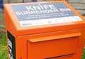 Knife amnesty bins placed in town