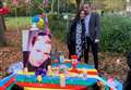 Multicoloured memorial to young man who 'loved to chat' 