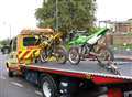 Bikes seized in police op