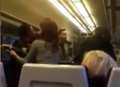 VIDEO: Man hurls racist abuse at mum on busy train