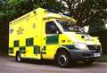 Motorcyclist injured after collision with car