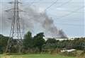 Large fire at National Grid site