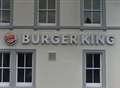 Smoke billows from roof of Burger King