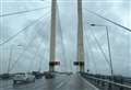 Lanes closed as strong winds batter QEII Bridge