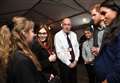 Pupils meet Prince Harry and Meghan backstage