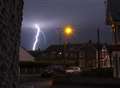 House hit by lightning as storm strikes
