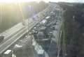 Five-mile queues on M25 after crash
