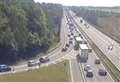 M2 now clear after nine-mile queues