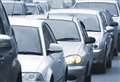 Delays after three-car pile up 