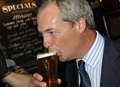 Farage sparks pub walkout after popping in for pint