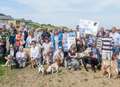 Howls of protest at beach dog ban