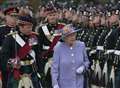 Queen's final farewell to Kent soldiers
