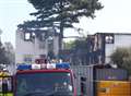 Teenagers arrested over building site blaze