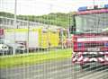 Tunnel services resume after blaze