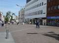 Man collapsed in town centre