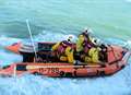 Lifeboat joins search for man