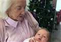 Great-great-gran, 100, meets family's first girl in 75 years